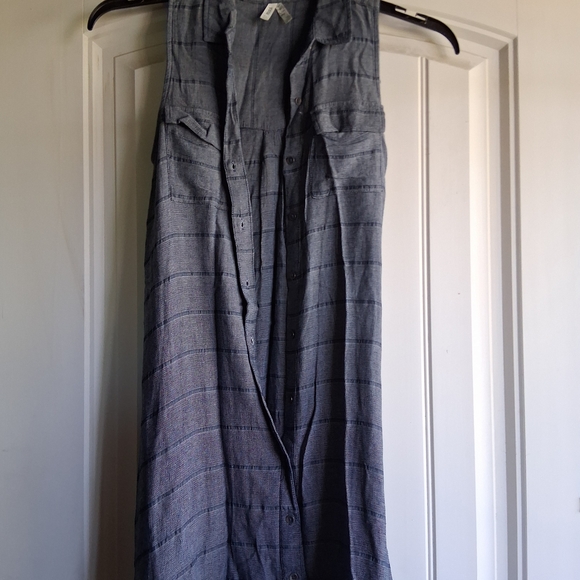 Mudd Charcoal Sleeveless Jumpsuit - Picture 1 of 2